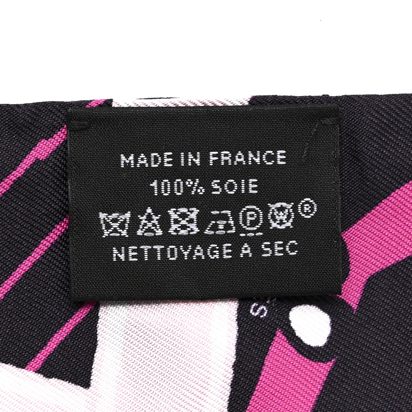 Silk Jeu de Soie Uniforme Twilly Rose Vif Black Rose