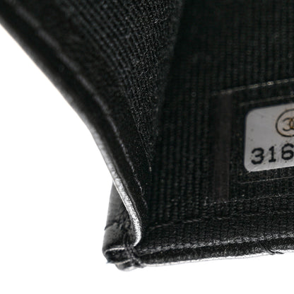 Chanel Lambskin Quilted CC Hook Card Holder Black 7 of 8