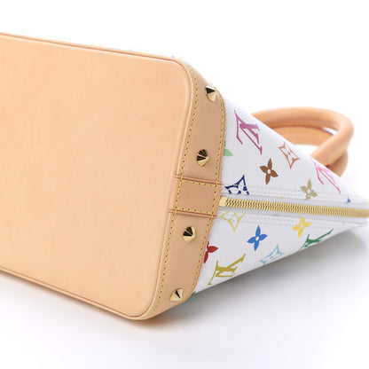 Louis Vuitton Monogram Multicolor Alma White 7 of 9