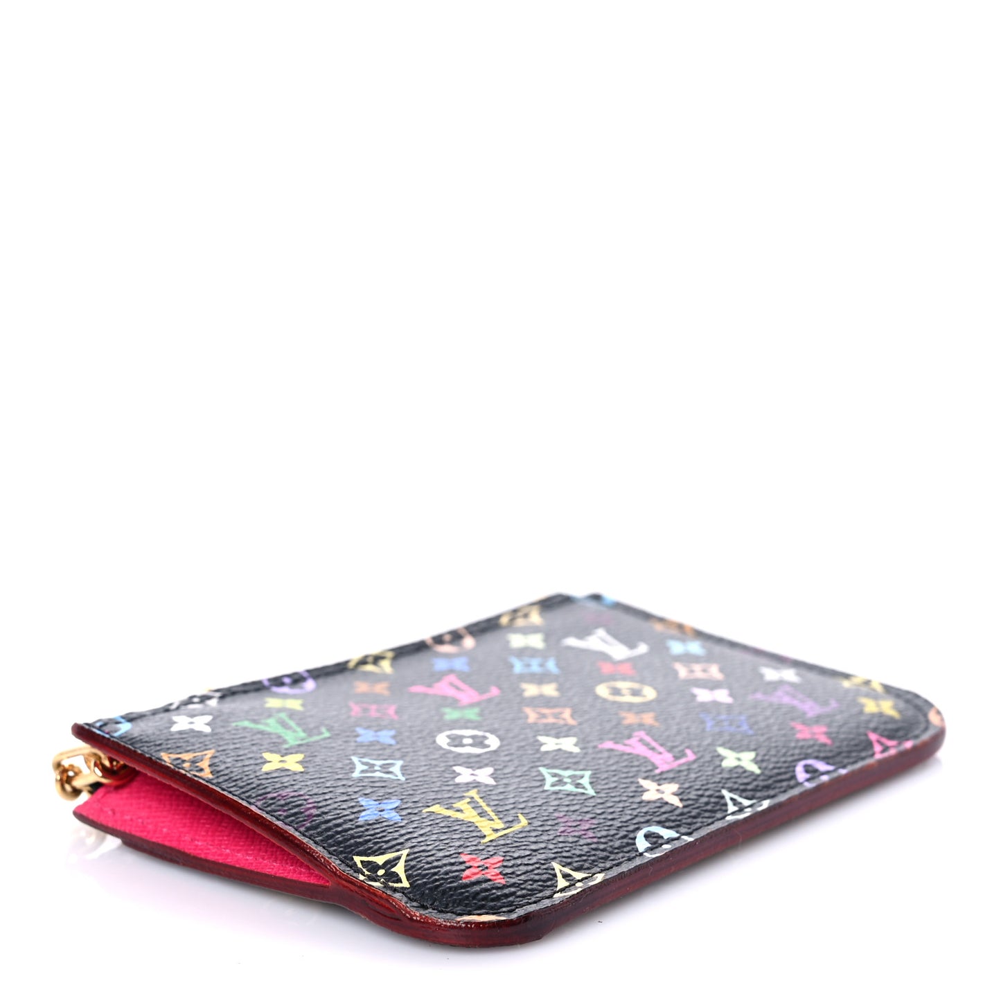 Monogram Multicolor Key Pouch Black Grenade