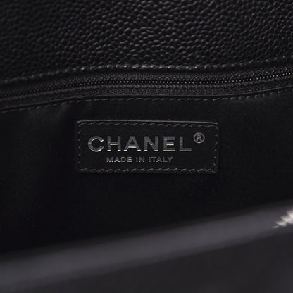 Chanel Caviar Quilted Grand Shopping Tote GST Black 6 of 10