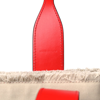 Christian Louboutin Canvas Frangibus Tote Natural 7 of 13