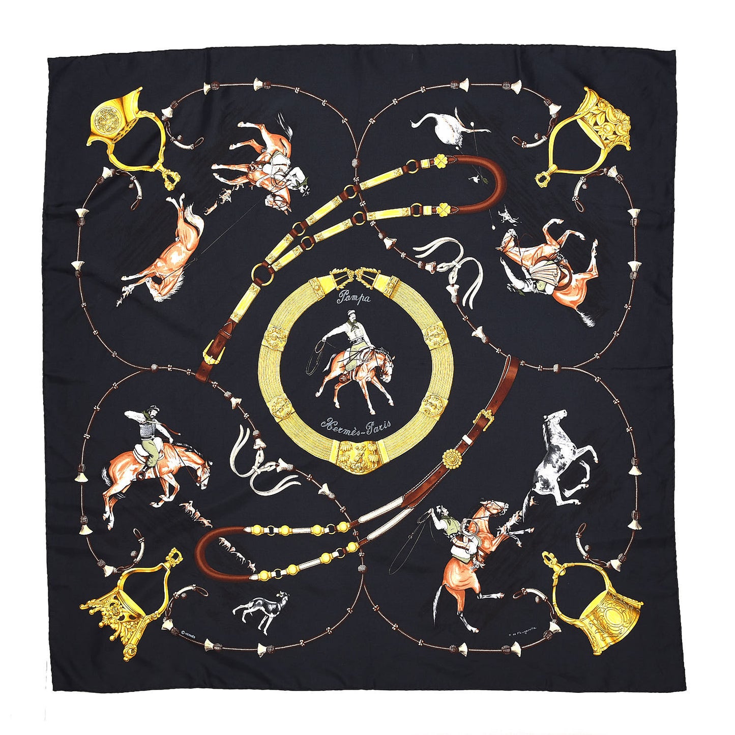 Silk Pampa Scarf 90