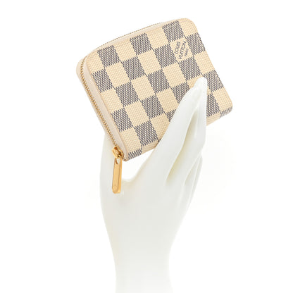 Louis Vuitton Damier Azur Zippy Coin Purse 2 of 11