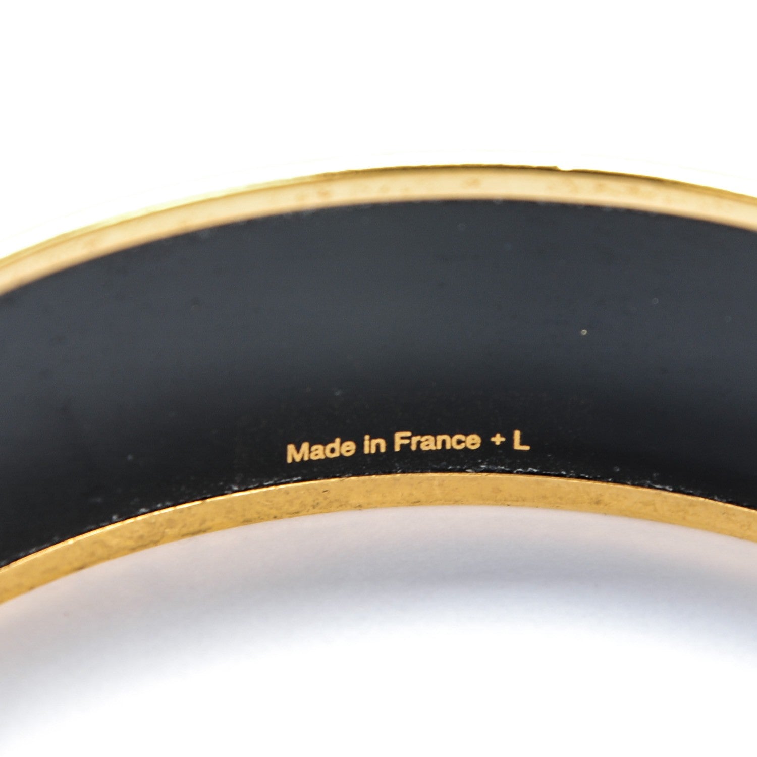Hermes Enamel Printed Wide Bracelet 70 4 of 5