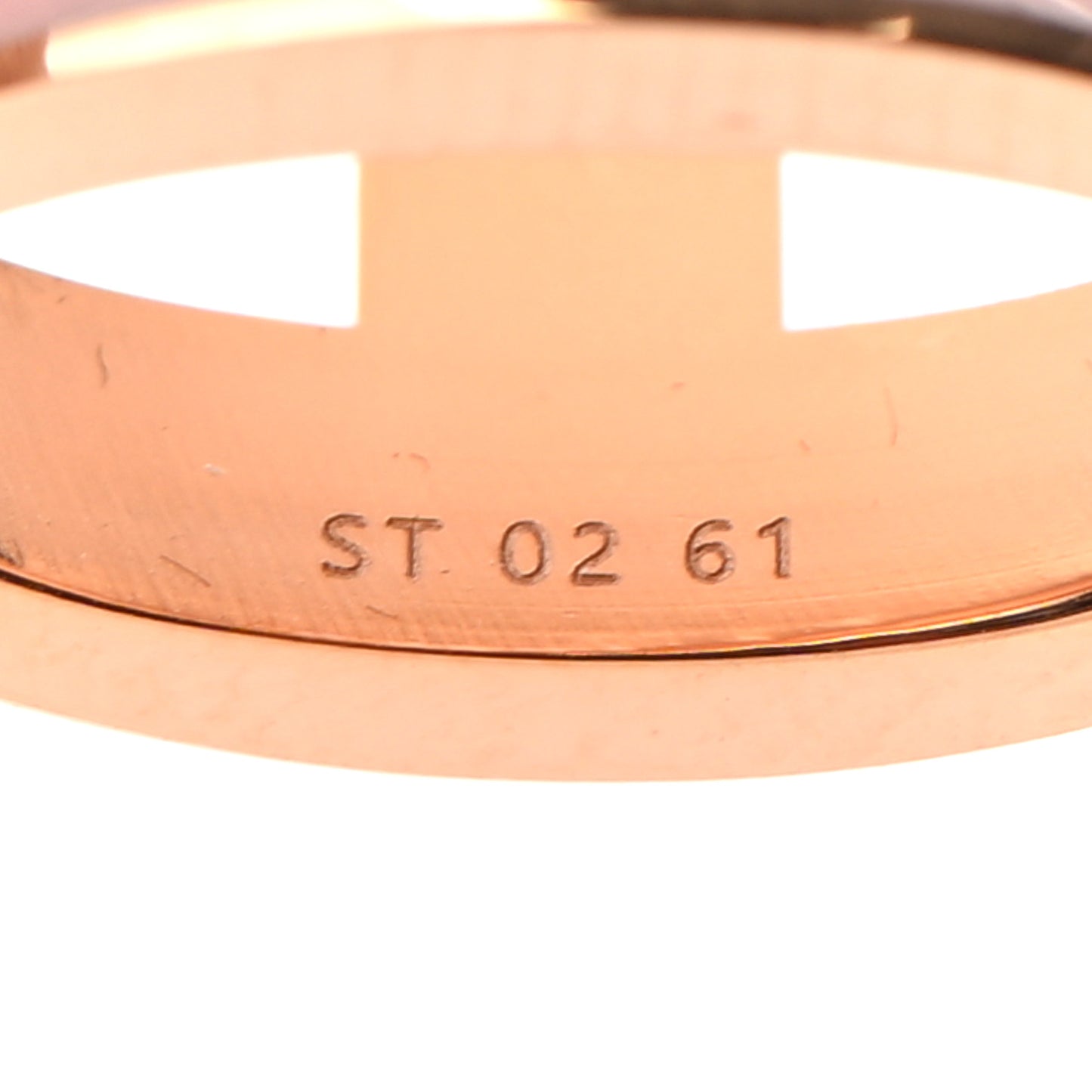 Lacquered Rose Gold Pop H Pendant Necklace Rose Dragee