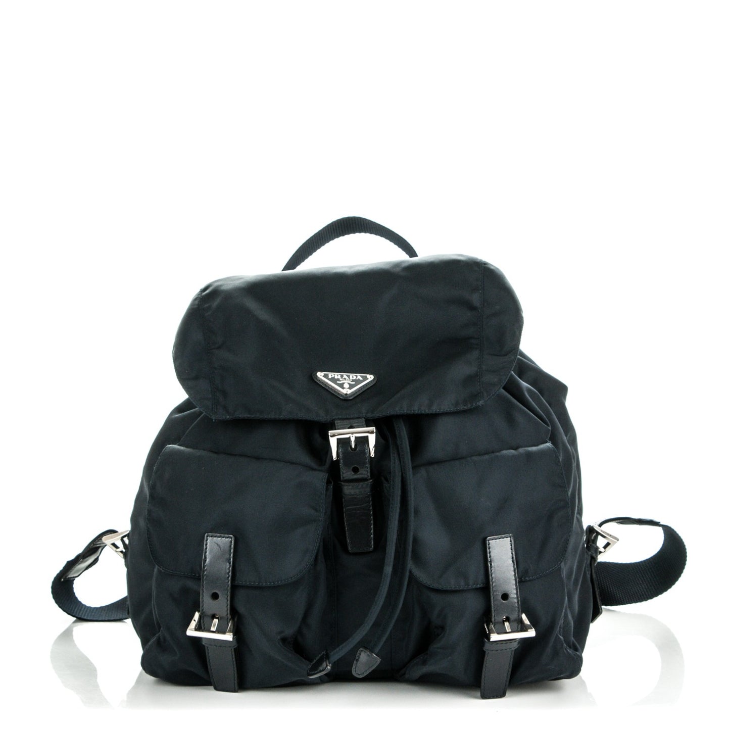 Tessuto Nylon Medium Backpack Blue