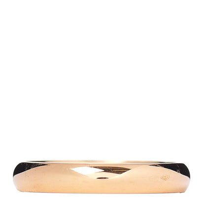 Van Cleef & Arpels 18K Yellow Gold 3mm Tendrement Wedding Band Ring 48 4.5 1 of 5