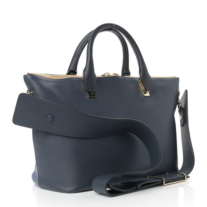 Chloe Smooth Calfskin Medium Baylee Tote Street Blue Navy 3 of 9