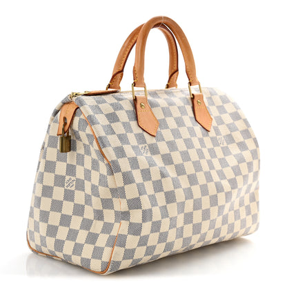Louis Vuitton Damier Azur Speedy 30 3 of 14