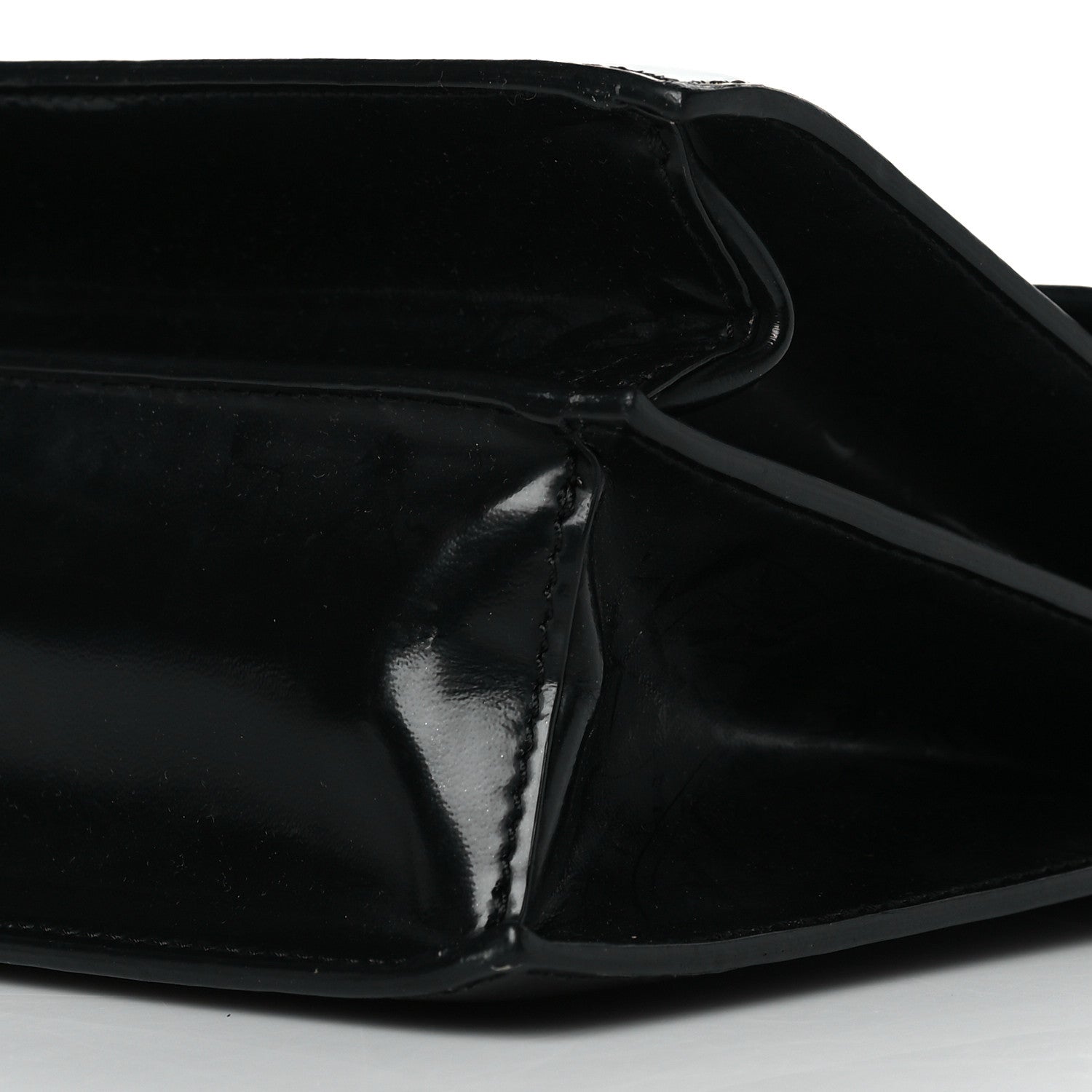 Versace Nappa Large Diamante Flap Black 9 of 9