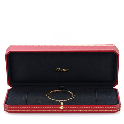 Cartier 18K Pink Yellow White Gold Trinity Bracelet 4 of 4