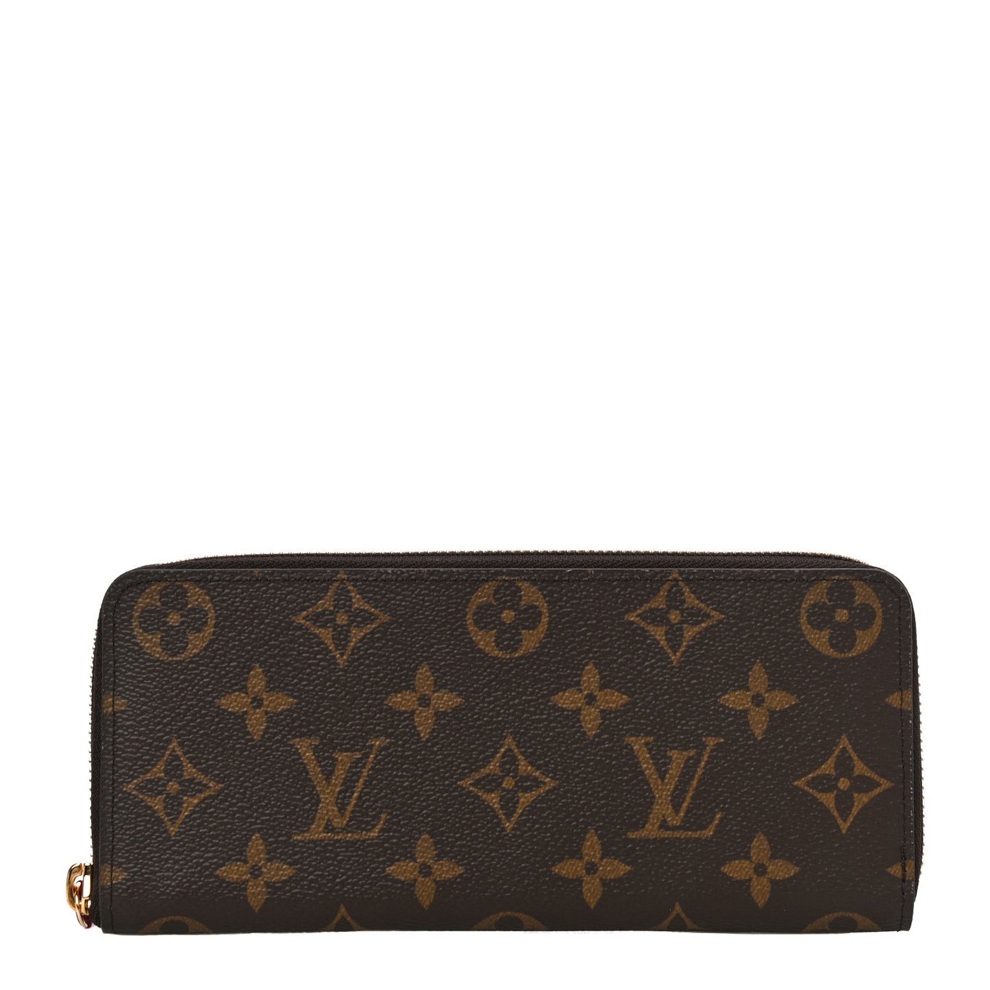 Monogram Clemence Wallet Fuchsia