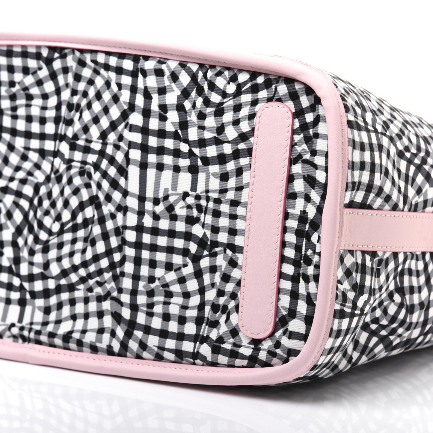 Visetos Medium Liz Reversible Shopper Tote White Powder Pink