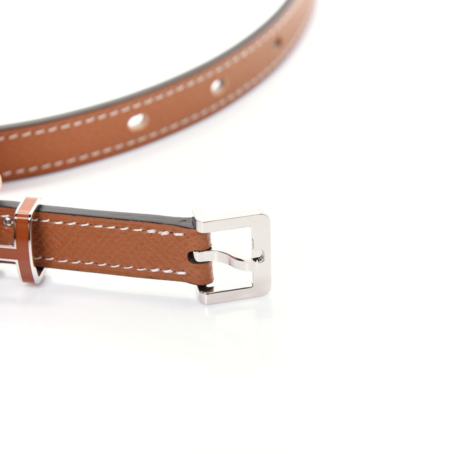 Epsom 15mm Pop H Belt 70 Gold