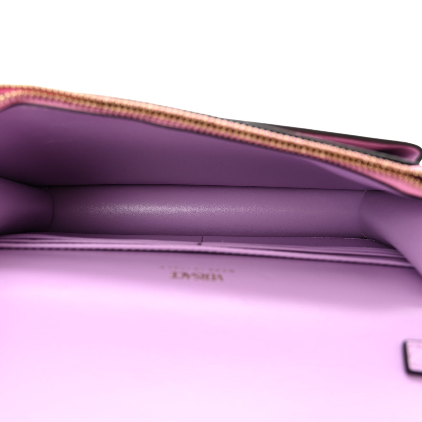 Grained Calfskin La Medusa Crossbody Bag Pink