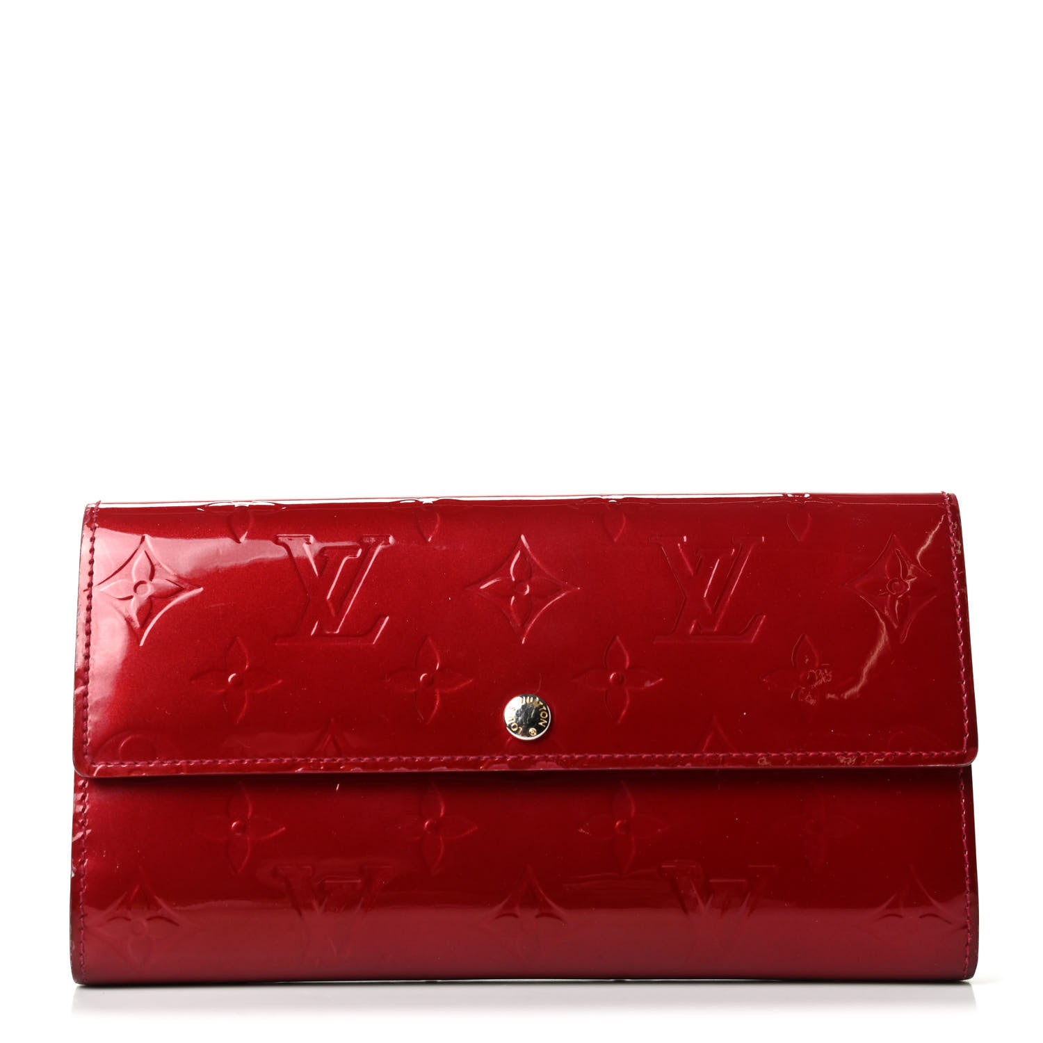 Louis Vuitton Vernis Sarah Wallet Pomme D'Amour 1 of 6