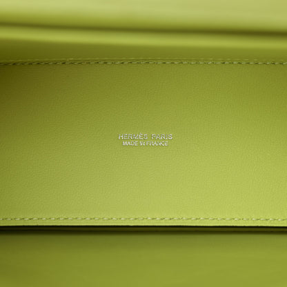 Hermes Ostrich Kelly Danse II Belt Bag Jaune Bourgeon 6 of 10