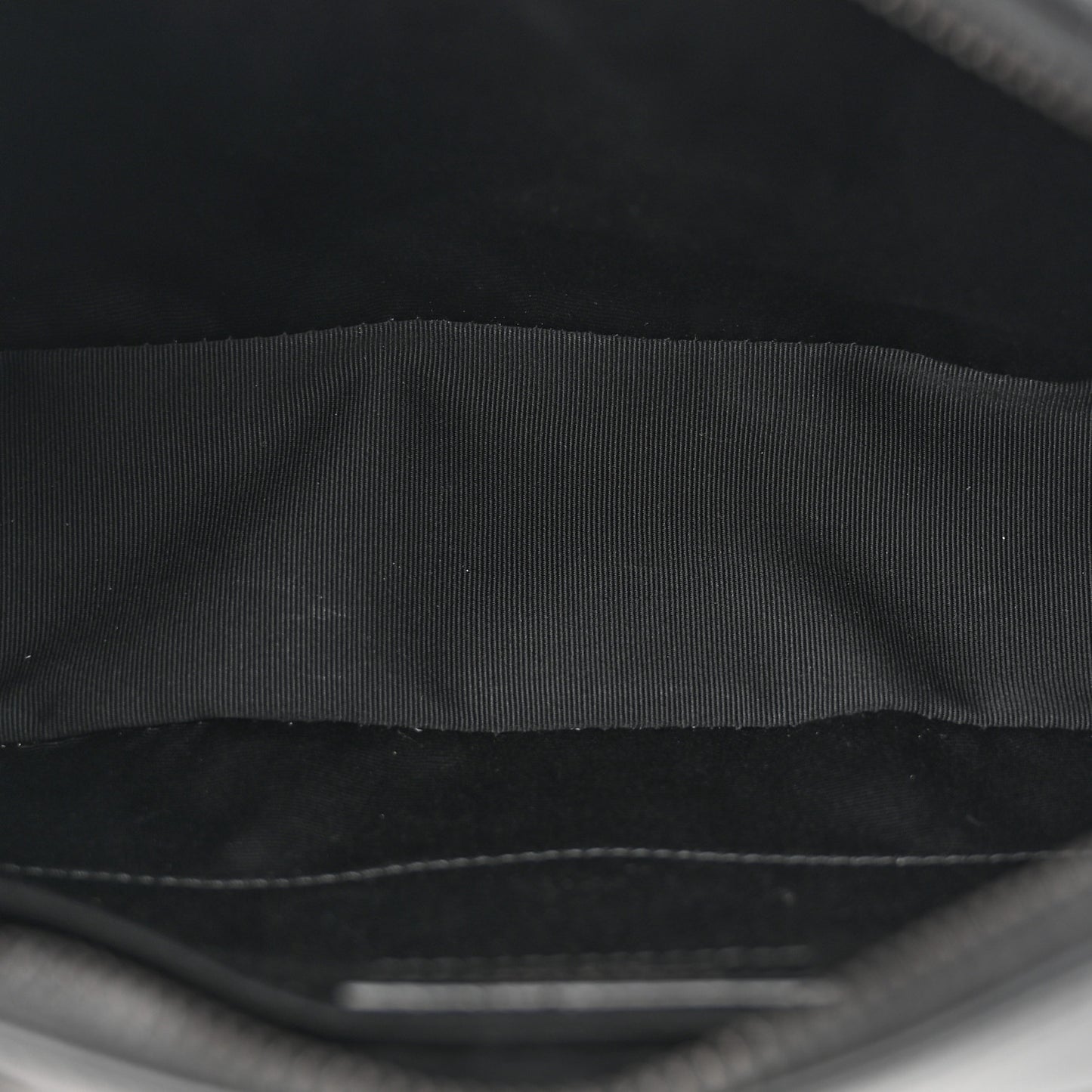 Calfskin Matelasse Monogram Monochrome Lou Camera Bag Black