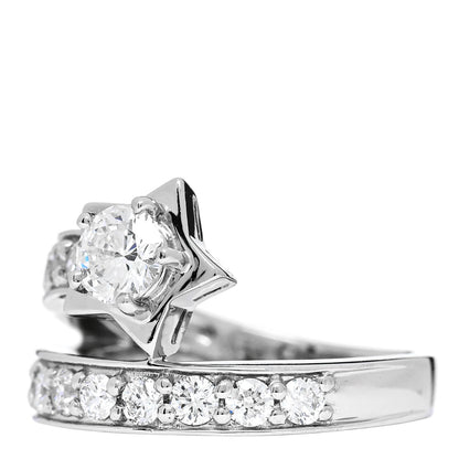 Parker & West by FASHIONPHILE Platinum Diamond 1.50ctw Shooting Star Ring  53 6.5 3 of 10