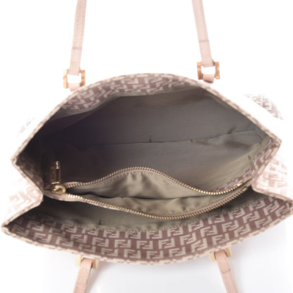 Fendi Zucchino Vitello Small Tote Cipria Teint Cipria 5 of 19