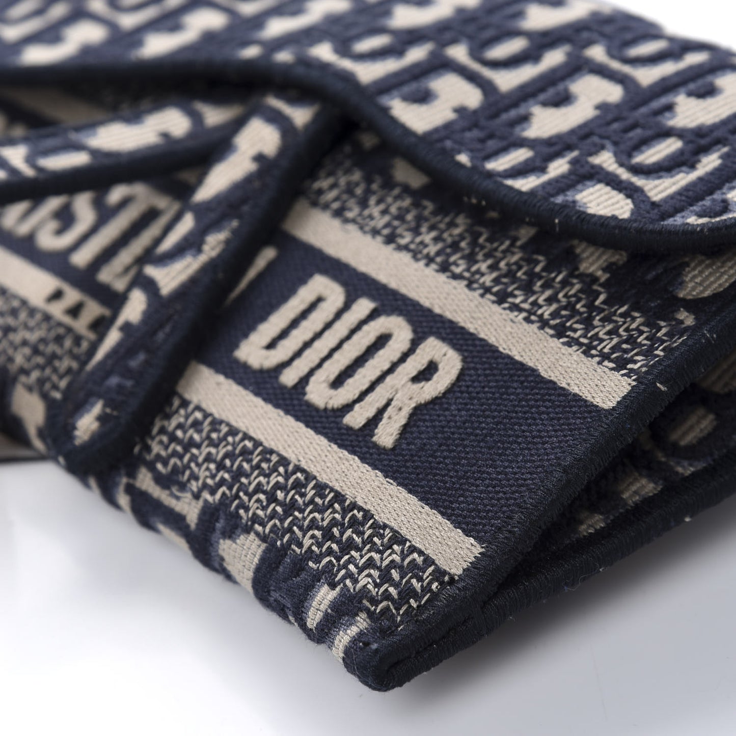 Oblique Slim Saddle Pouch Blue