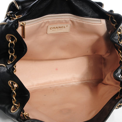 Chanel Lambskin Paris Moscou Constructivism Accordion CC Flap Bag Black 5 of 7