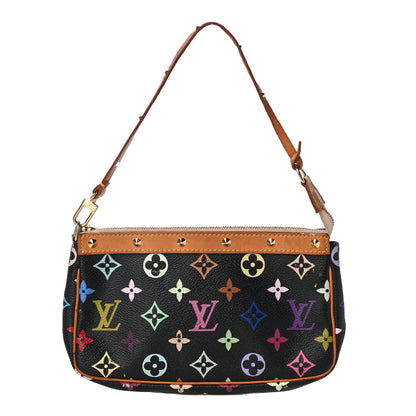 Louis Vuitton Monogram Multicolor Pochette Accessories Black 1 of 20