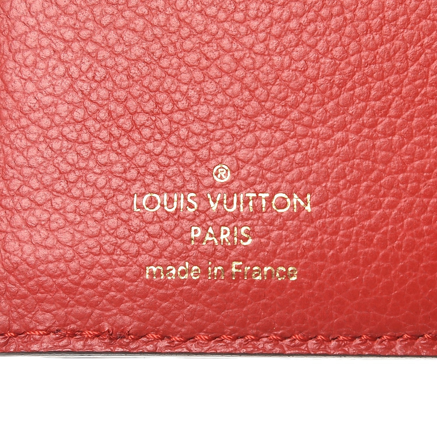 Louis Vuitton Empreinte Compact Curieuse Wallet Cherry 6 of 6