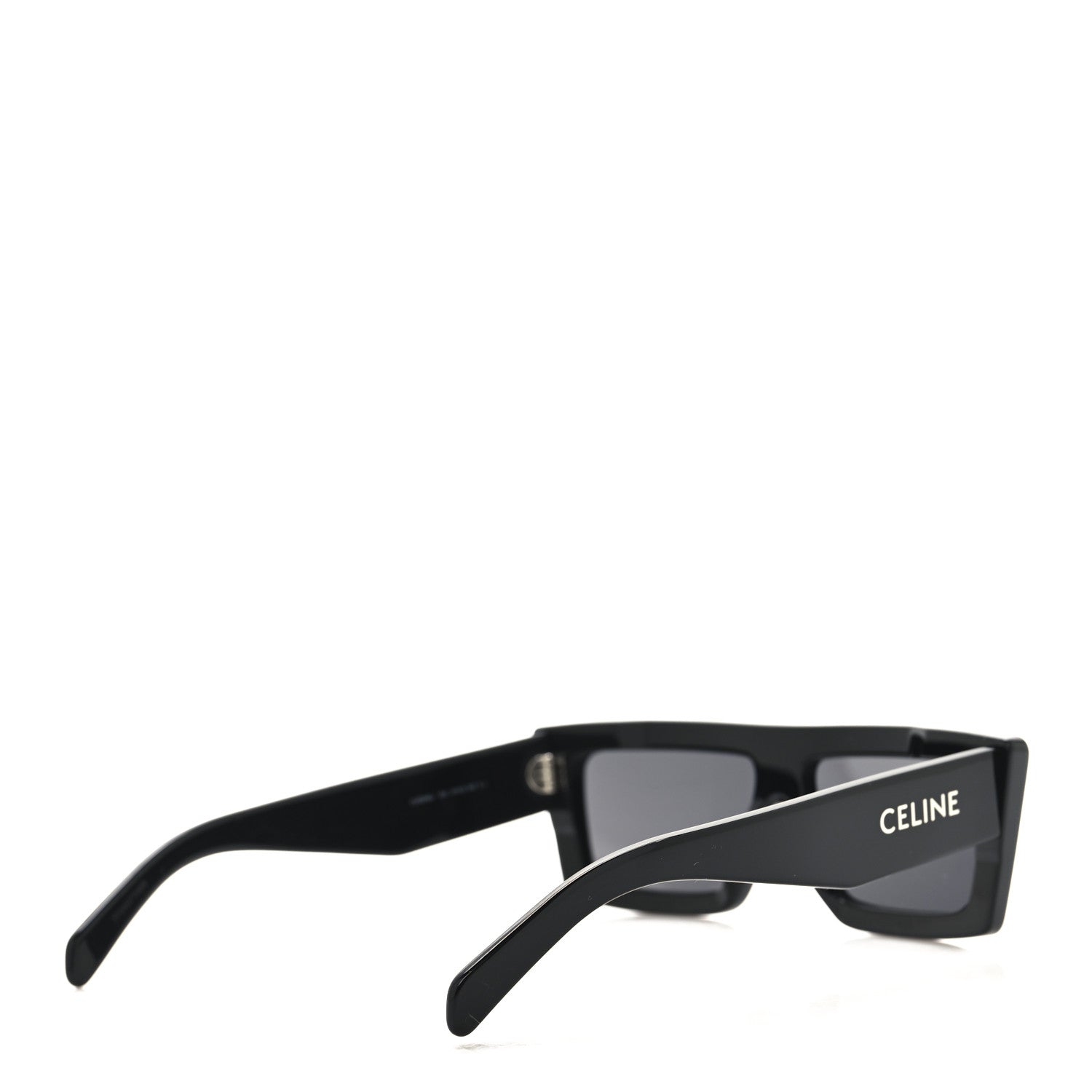 Celine Acetate Monochroms Square Sunglasses CL40214U Black 4 of 7