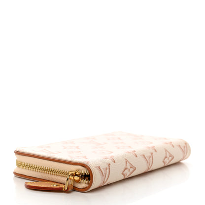 Louis Vuitton Monogram Fall For You Zippy Wallet Beige Clair 4 of 6