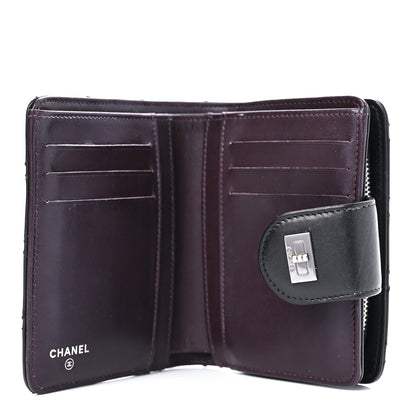 Chanel Aged Lambskin Quilted Reissue French Wallet Black 6 of 12