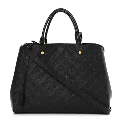 Louis Vuitton Empreinte Montaigne GM Black 1 of 15