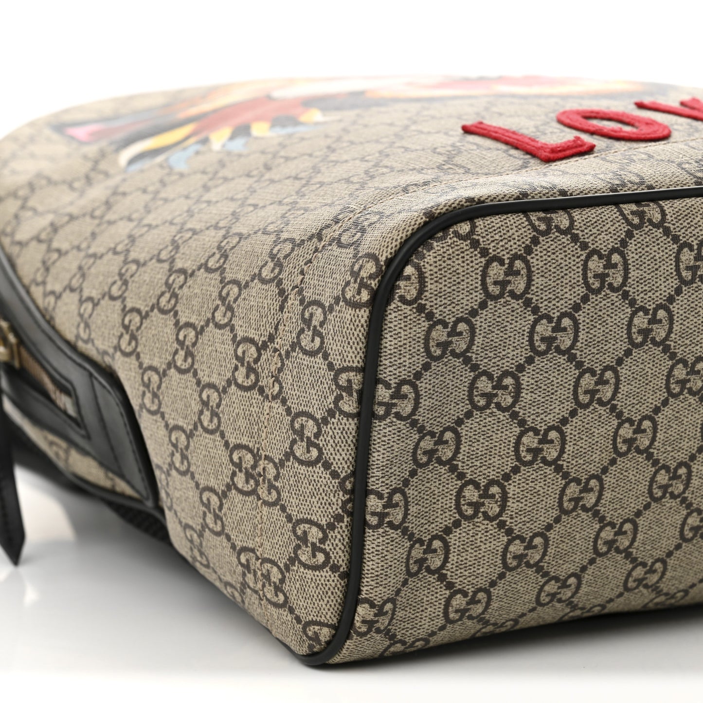 GG Supreme Monogram Angry Cat Dome Backpack