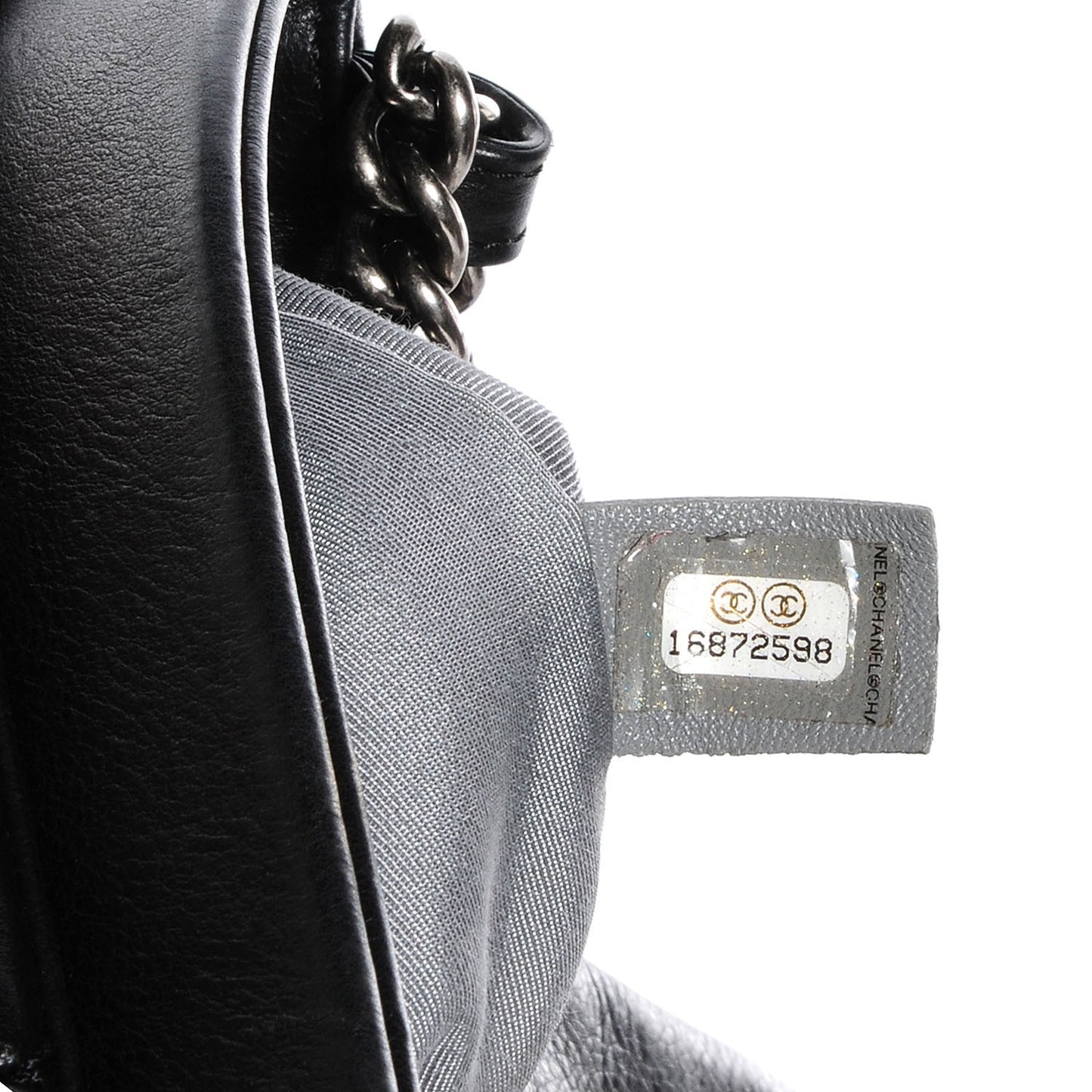 Calfskin Ultimate Stitch Flap Bag Black