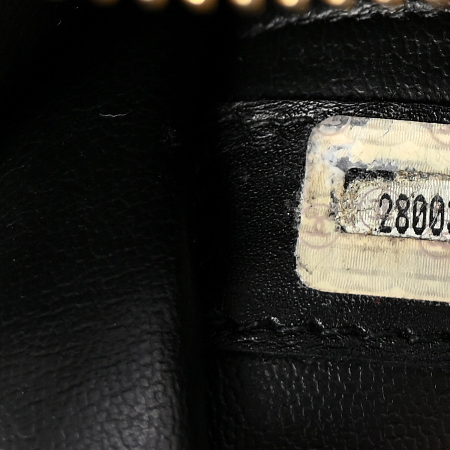 Chanel Calfskin Stitched Duffle Bag Black 6 of 9