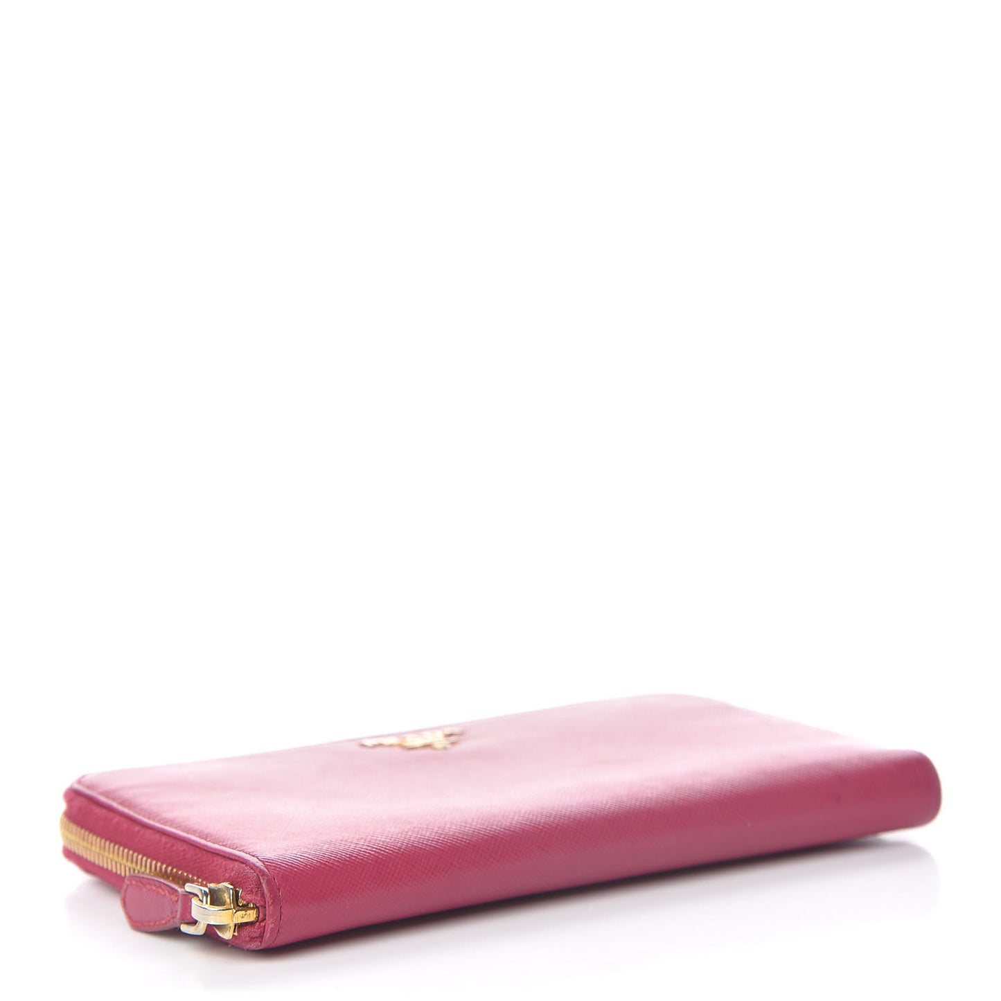 Saffiano Zip Around Wallet Peonia