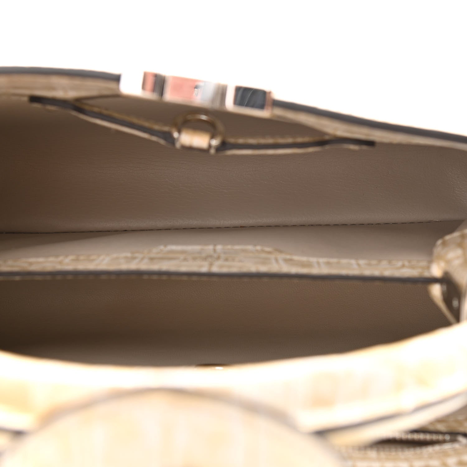 Louis Vuitton Alligator Capucines BB Mordore Gold 6 of 9