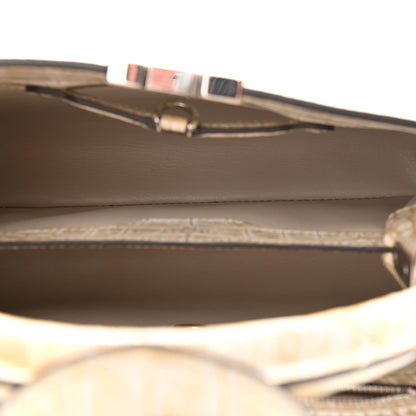 Louis Vuitton Alligator Capucines BB Mordore Gold 6 of 9