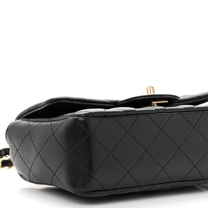 Chanel Caviar Quilted Mini Rectangular Flap Black 9 of 13