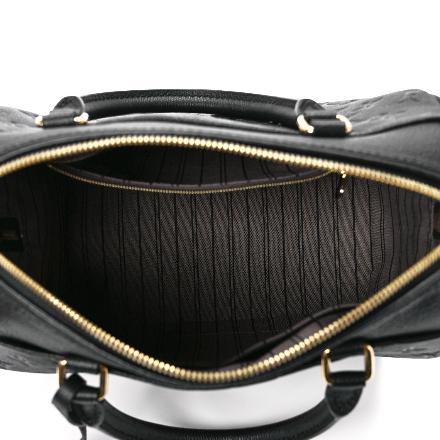 Louis Vuitton Empreinte Speedy Bandouliere 25 NM Black 5 of 13