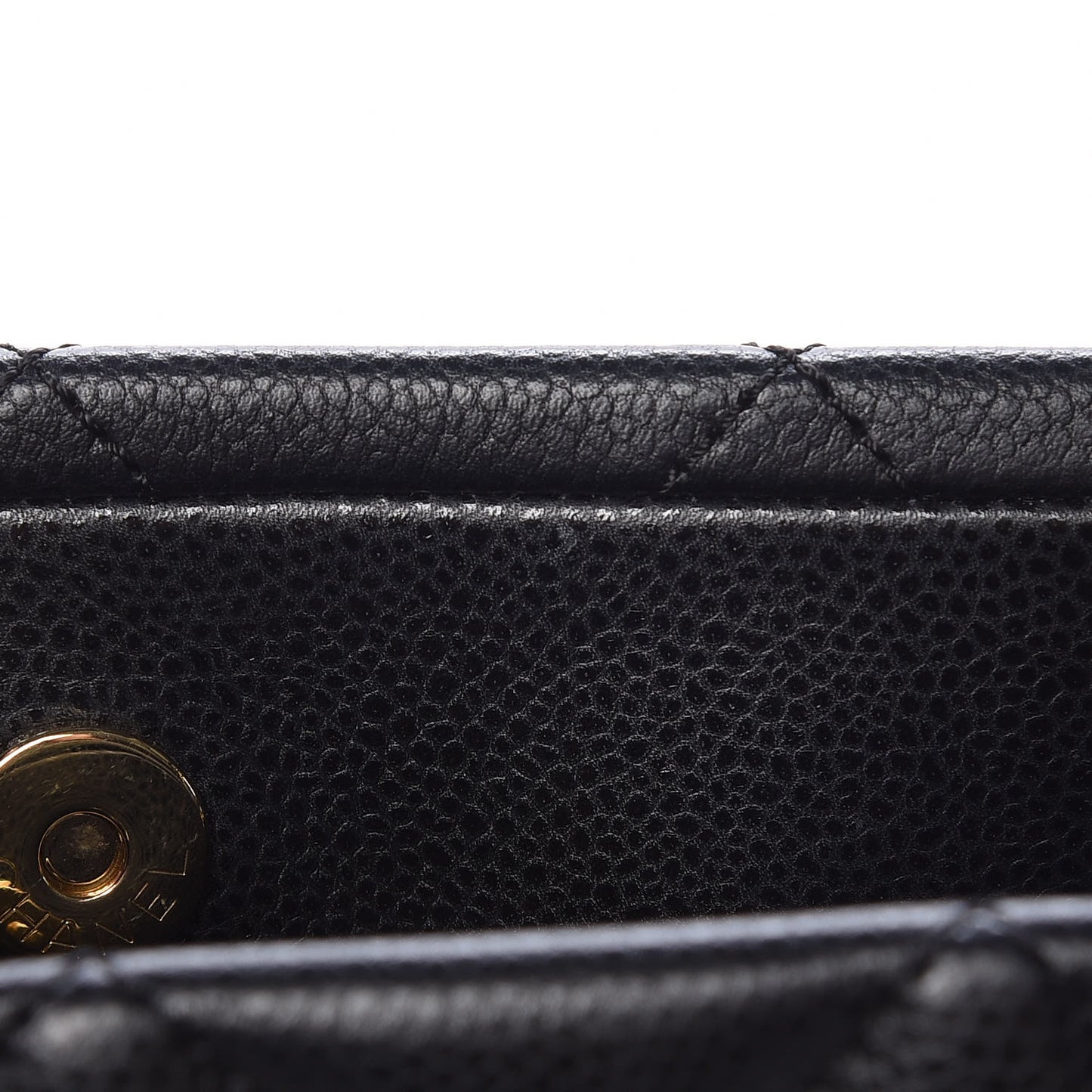 Caviar Quilted CC Timeless Soft Tote Black