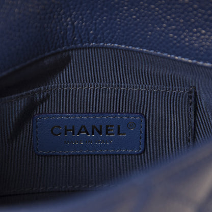 Chanel Caviar Quilted Incognito Mini Square Flap Dark Blue 8 of 10