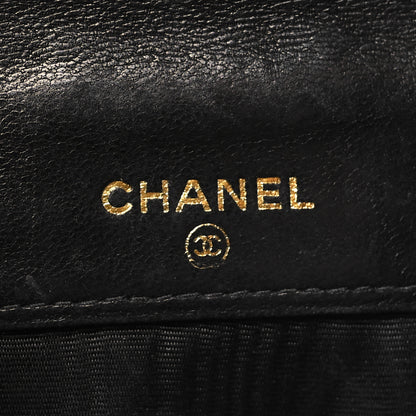Chanel Caviar Timeless CC Compact French Wallet Black 7 of 10