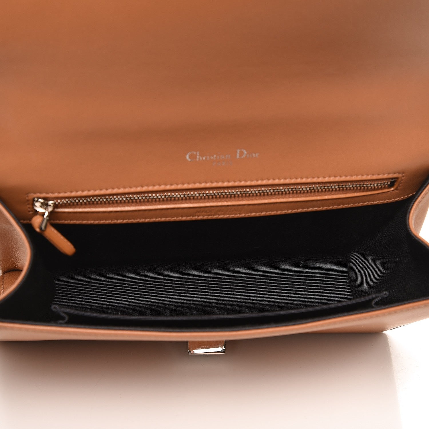 Christian Dior Lambskin Medium Diorama Flap Bag Brown 5 of 11