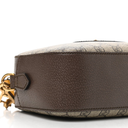 Gucci GG Supreme Monogram Web Neo Vintage Shoulder Bag Beige New Acero Crop 8 of 10