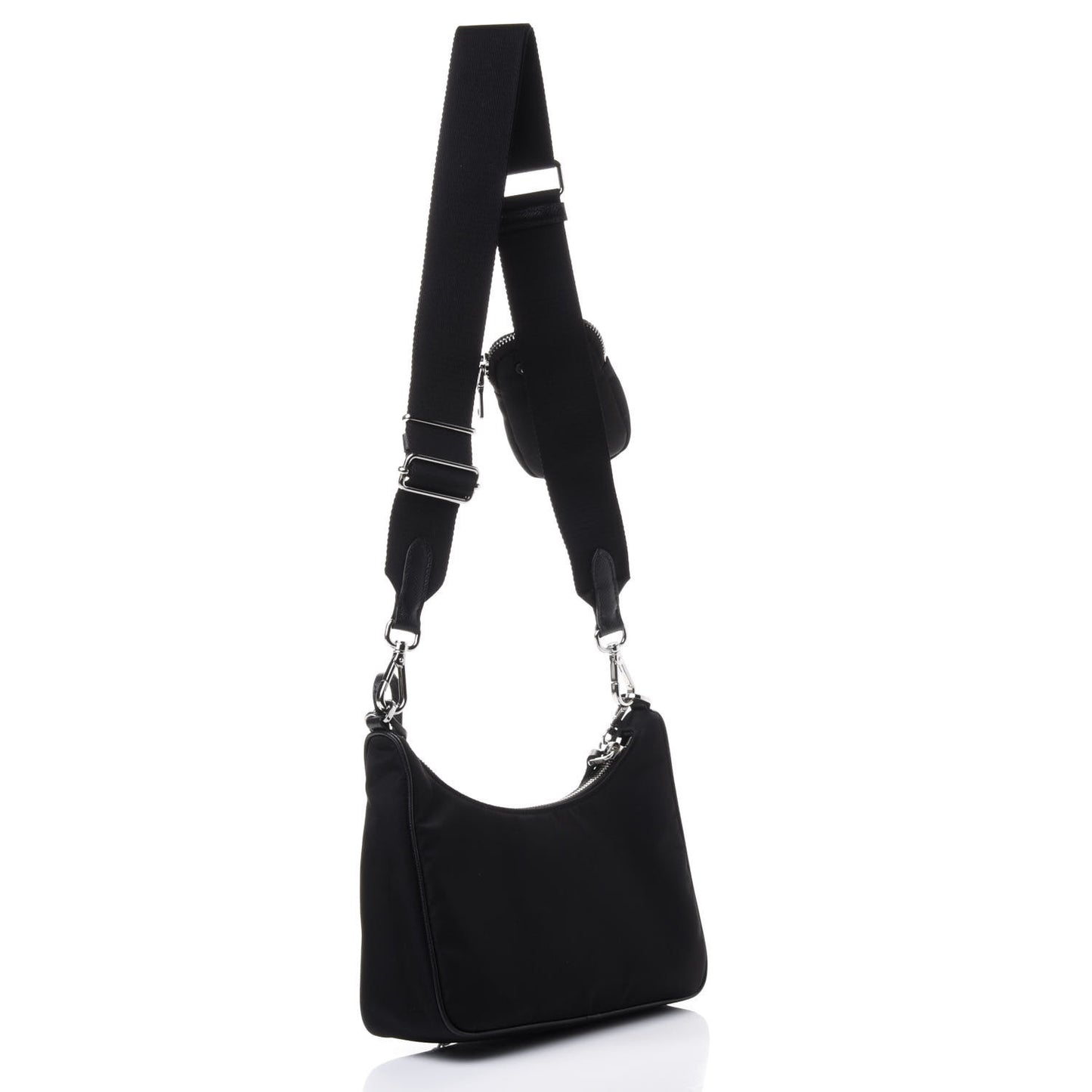 Nylon Re-Edition 2005 Shoulder Bag Black