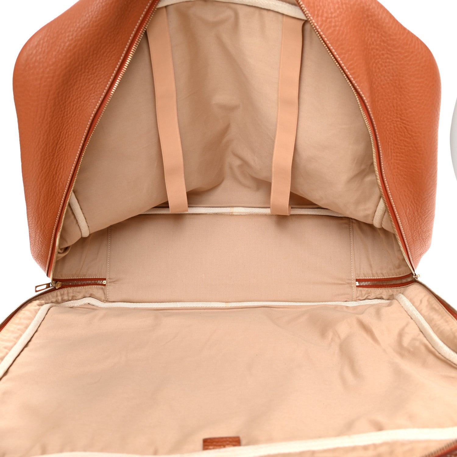 Hermes Taurillon Clemence Victoria 50 Travel Gold 4 of 20