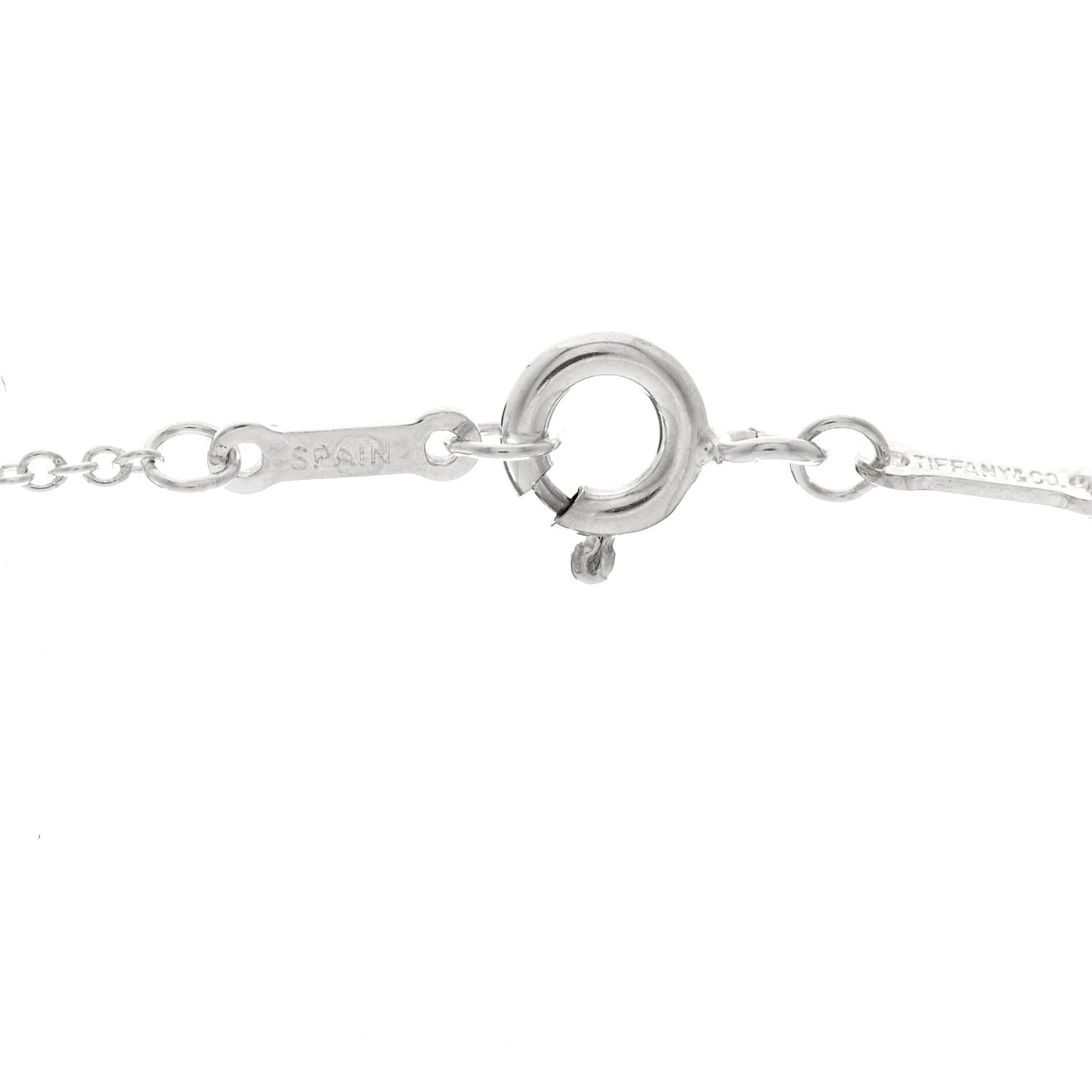 Sterling Silver Small Paloma Picasso Loving Heart Pendant Necklace