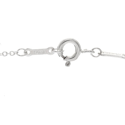 Tiffany Sterling Silver Small Paloma Picasso Loving Heart Pendant Necklace 4 of 6